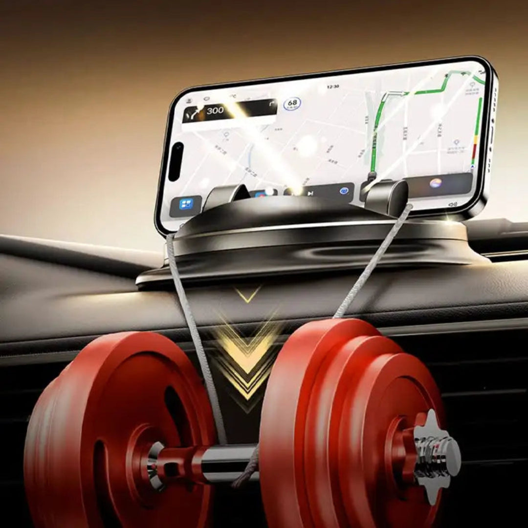 Vielseitige Smartphone-Halterung für das Auto mit 360° Drehfunktion