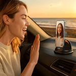 Vielseitige Smartphone-Halterung für das Auto mit 360° Drehfunktion