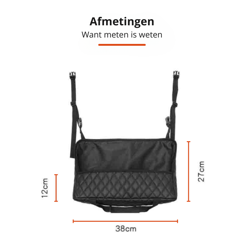 Practical Car Seat Organizer – Space-saving Storage Solution
