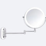 Exclusive LED magnifying mirror for precise beauty applications