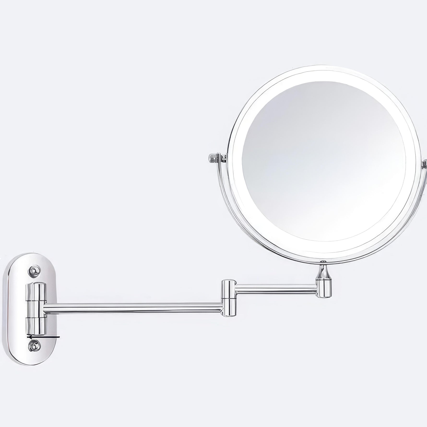 Exclusive LED magnifying mirror for precise beauty applications