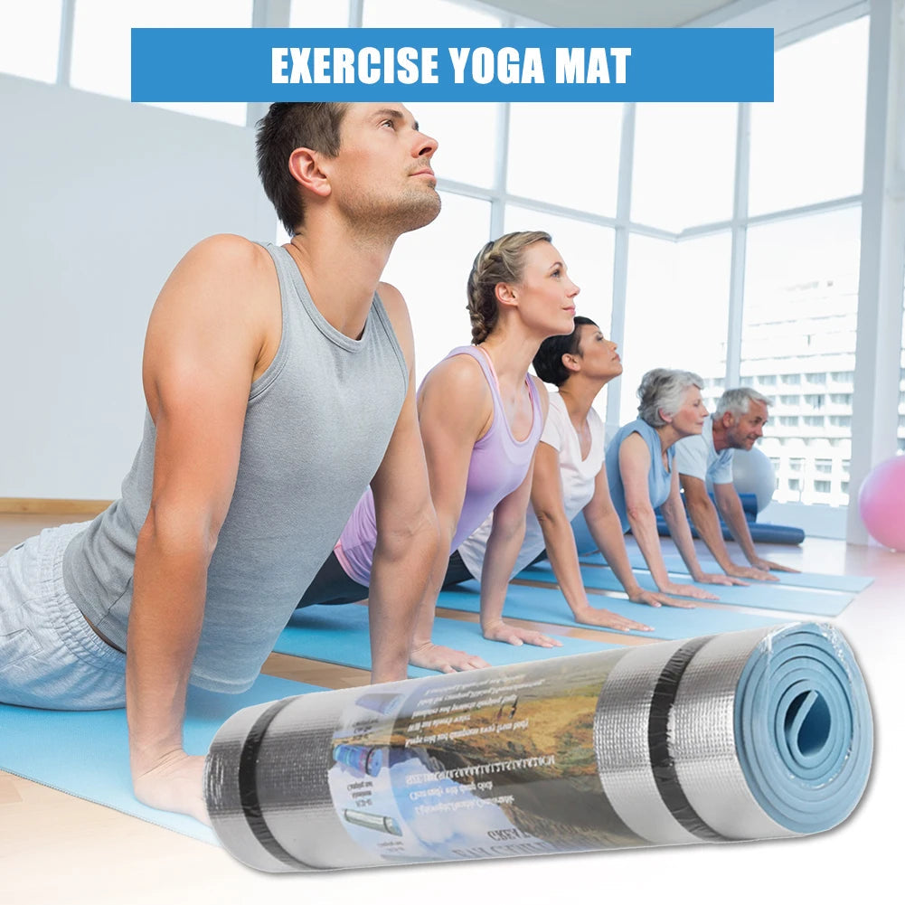 Versatile Yoga and Exercise Mat | 180 × 50 × 0.6 cm | Non-slip & Water-repellent