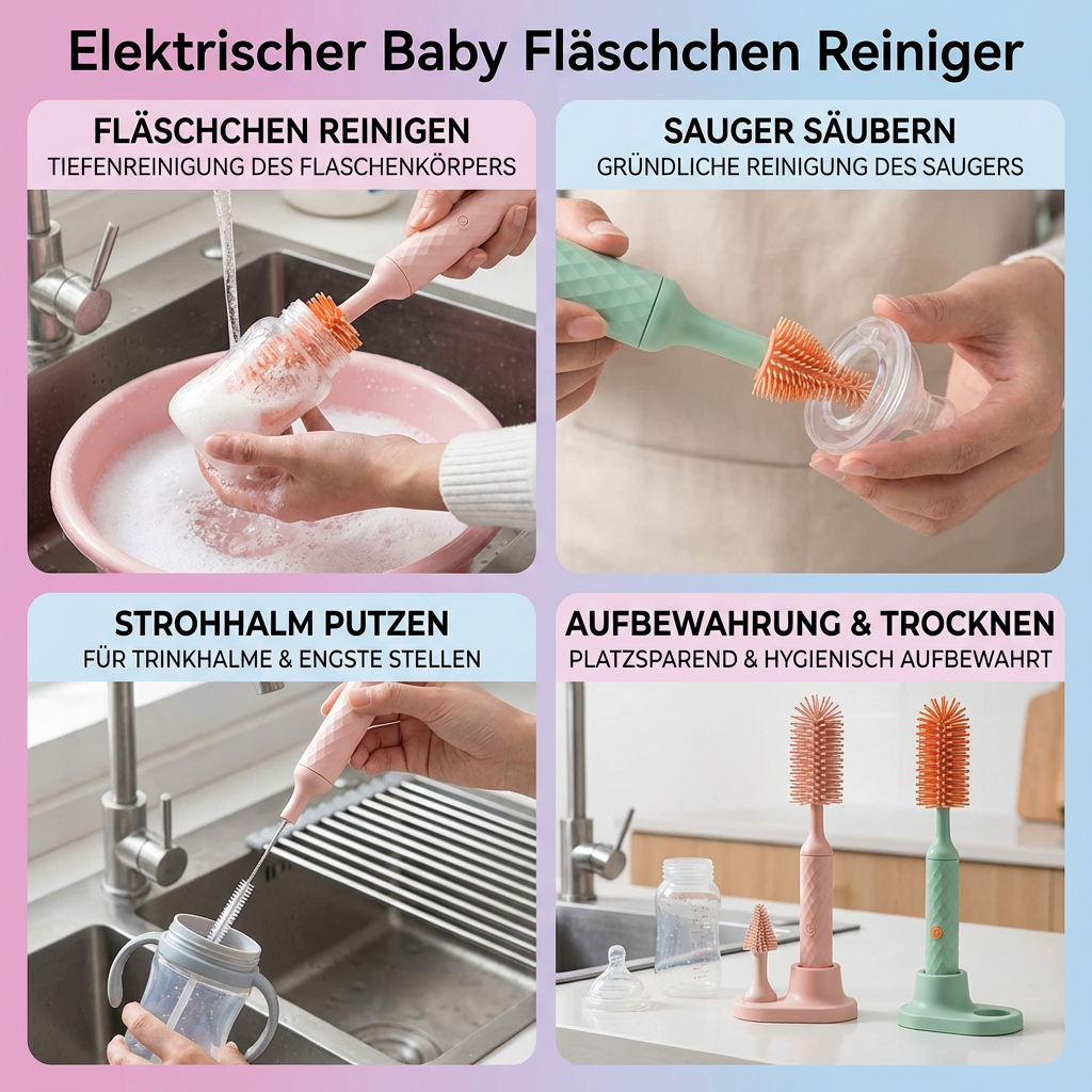 Electric Bottle Cleaner for Babies