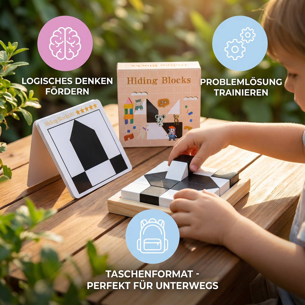 Pocket-sized logic game with two colors