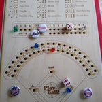 Dice baseball game – Strategy game for 2-4 players