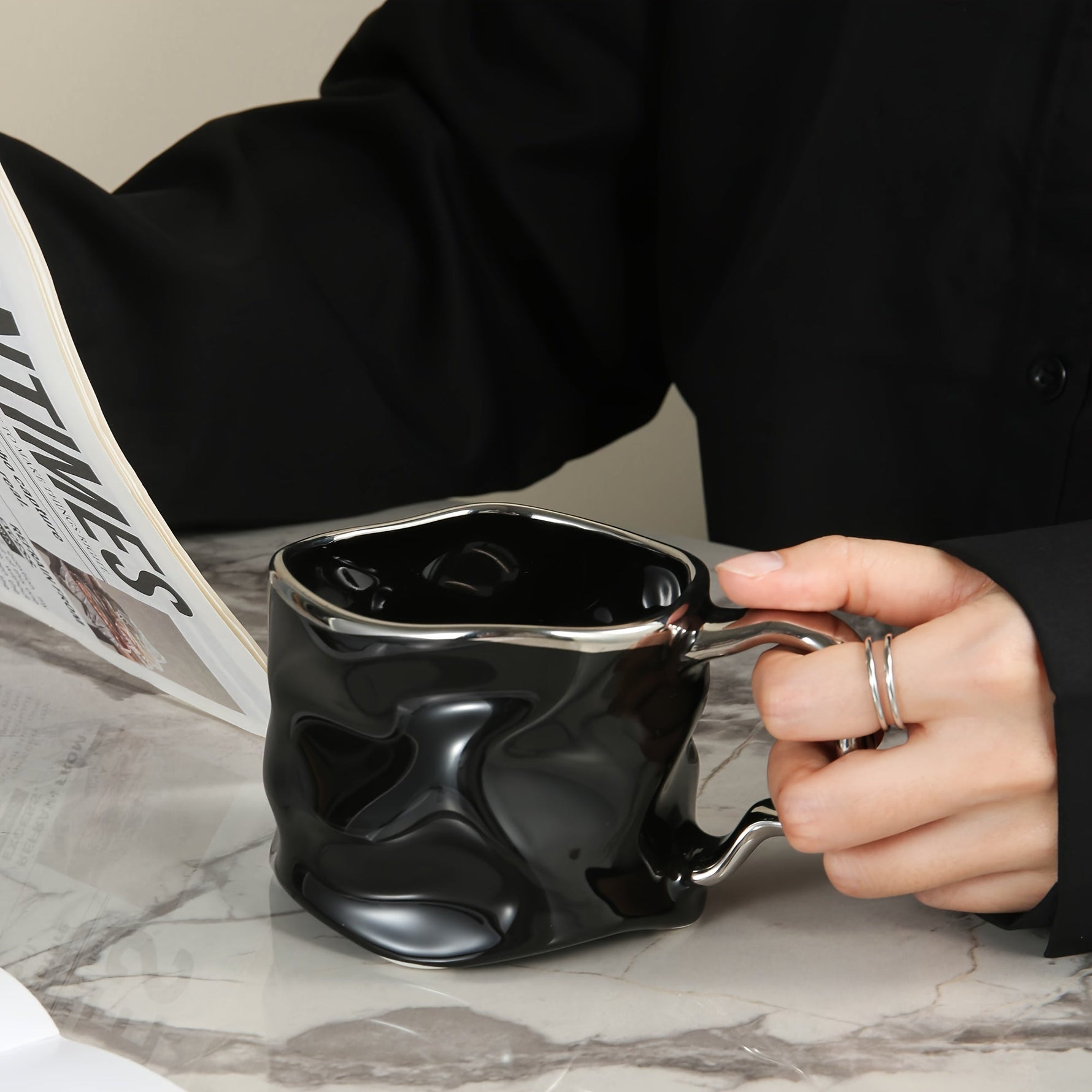 Creative Coffee Mug – Handcrafted Ceramic Mug with Unique Design