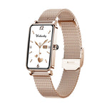 Elegant Smartwatch with Fitness Tracking and Notifications