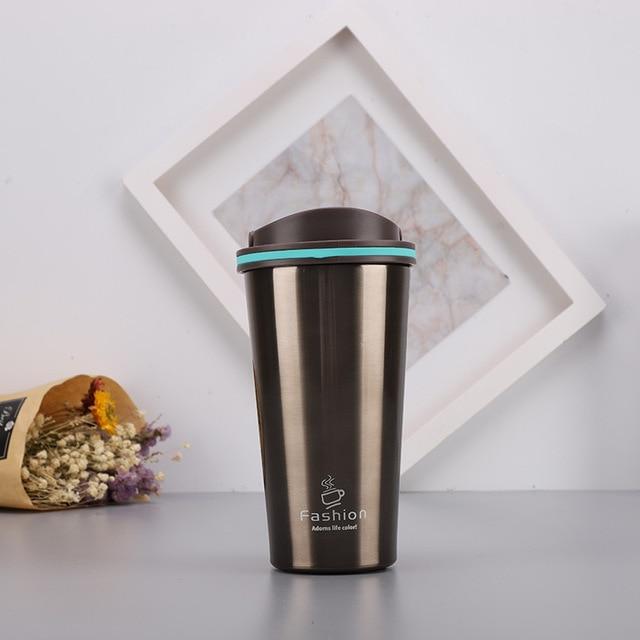 Edelstahl Isolierbecher Thermoskanne 380 mL