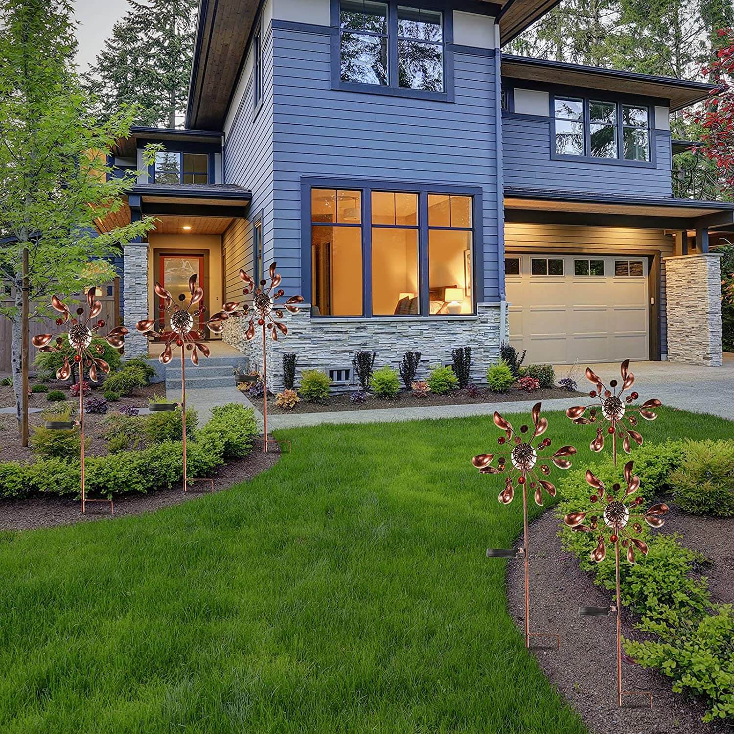 Colorful Garden Whirl - Bring Movement and Light into Your Outdoor Space