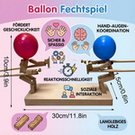Fencing game with balloons