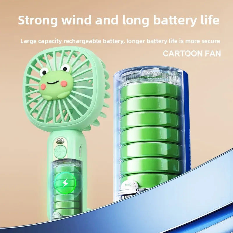 Luftiger Freund – Tragbarer Mini-Ventilator mit USB-Ladung