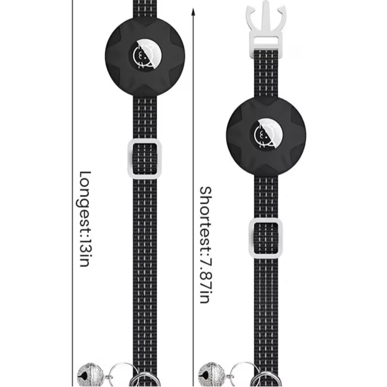 Safe Pet Monitoring – Smart Tracker with Reflective Collar