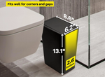 10L Badezimmer Mülleimer mit EcoPress-Funktion