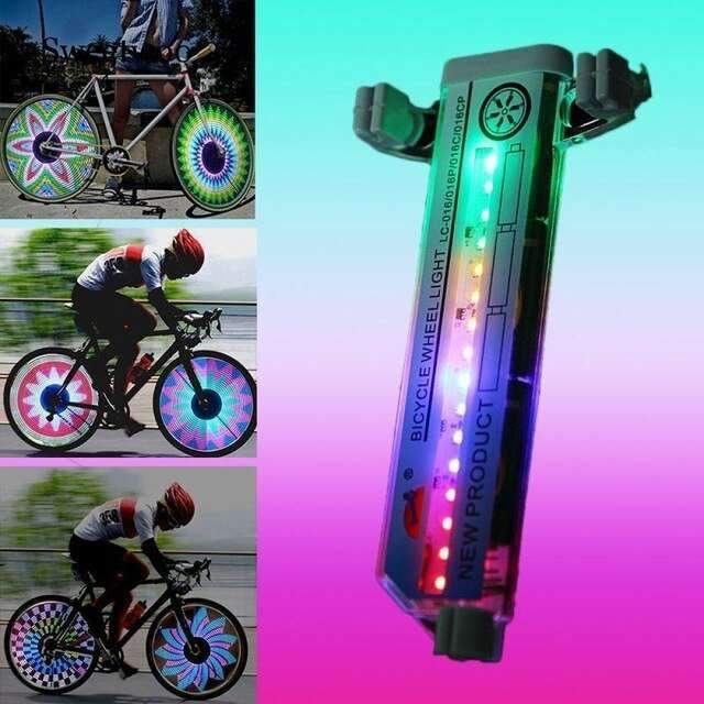 LED Fahrradlicht mit 3D Effekt