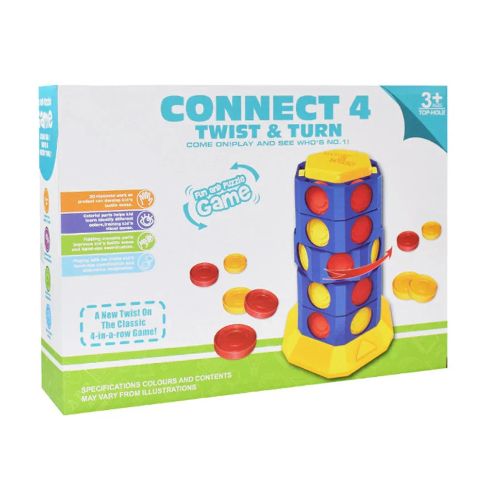 3D Connect 4™ - 3D Drehung - Vier in einer Reihe