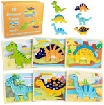 Interaktive 3D Dinosaurier-Puzzles für kleine Entdecker