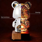 3D Fireworks Bear