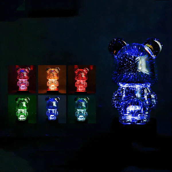 3D Fireworks Bear