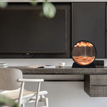 3D Sanduhr mit Tiefsee-Sandlandschaft