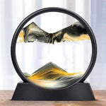 3D Sanduhr mit Tiefsee-Sandlandschaft