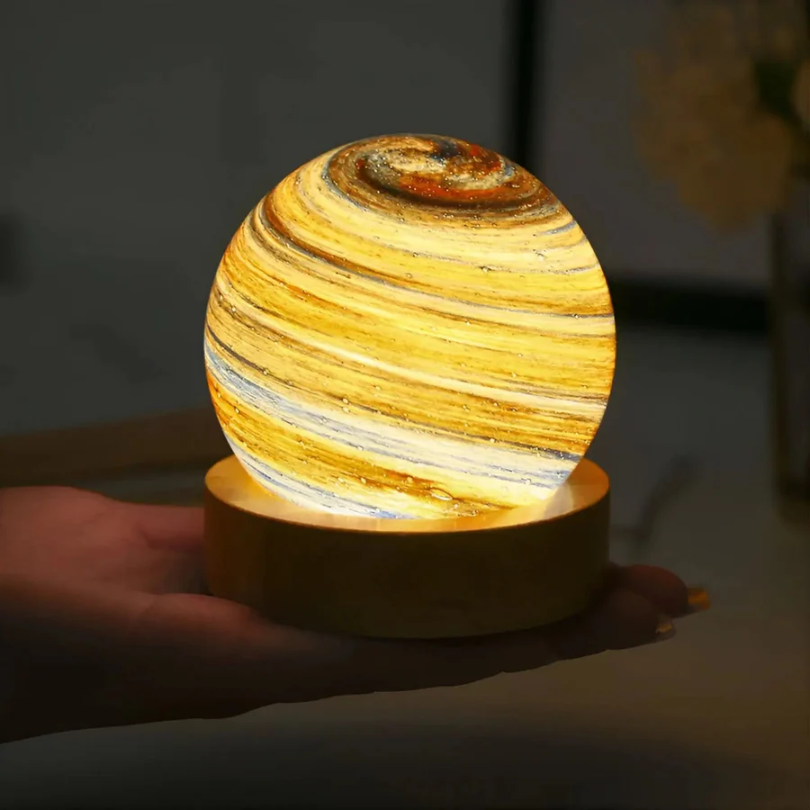 3D Mini-Planetenlampe - Universum in Ihrem Raum
