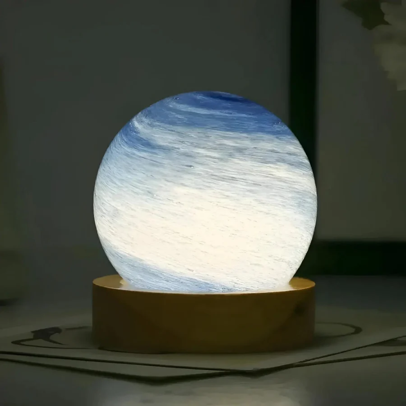 3D Mini-Planetenlampe - Universum in Ihrem Raum