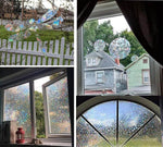 Fascinating 3D Rainbow Window Film