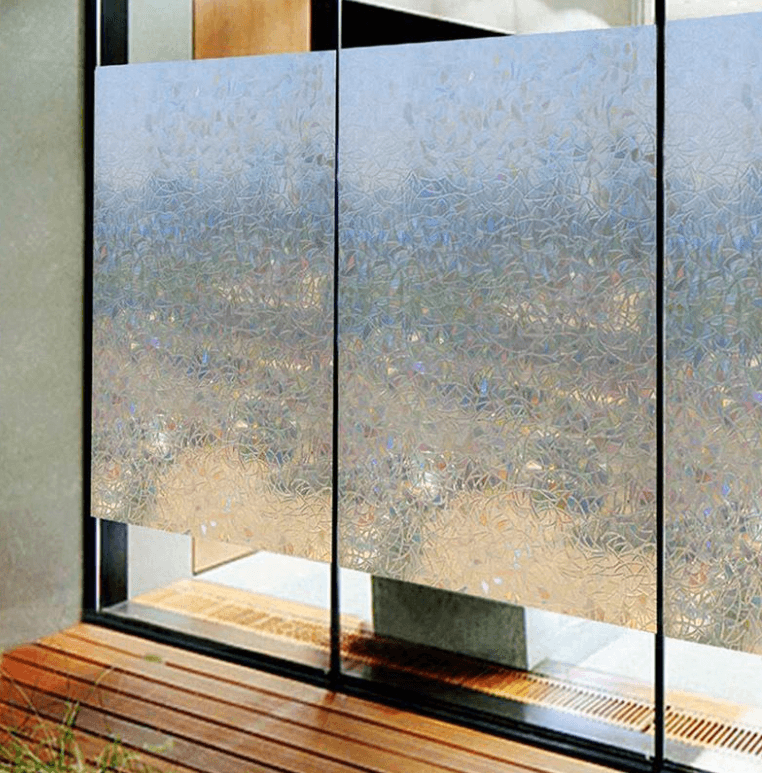 Fascinating 3D Rainbow Window Film