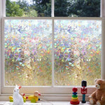 Fascinating 3D Rainbow Window Film