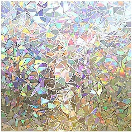 Fascinating 3D Rainbow Window Film