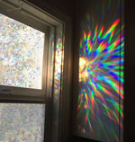 Fascinating 3D Rainbow Window Film
