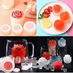 Rose 3D Ice Cube Tray for Stylish Drinks