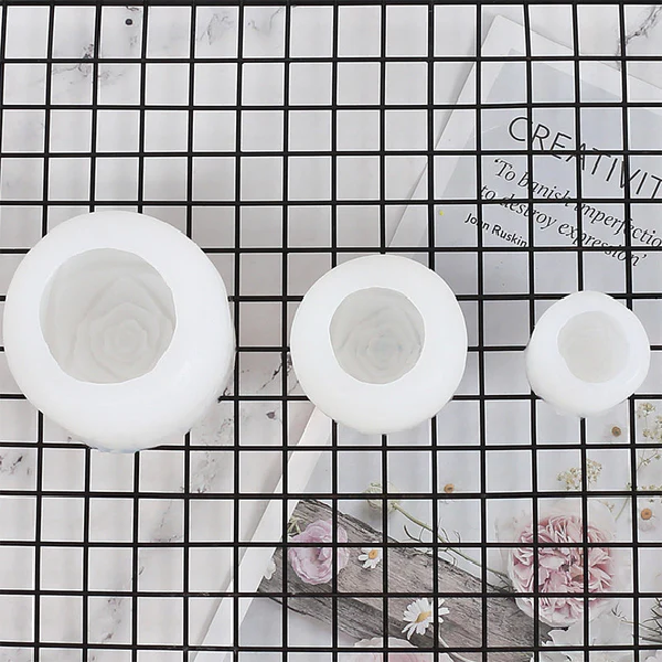 Rose 3D Ice Cube Tray for Stylish Drinks