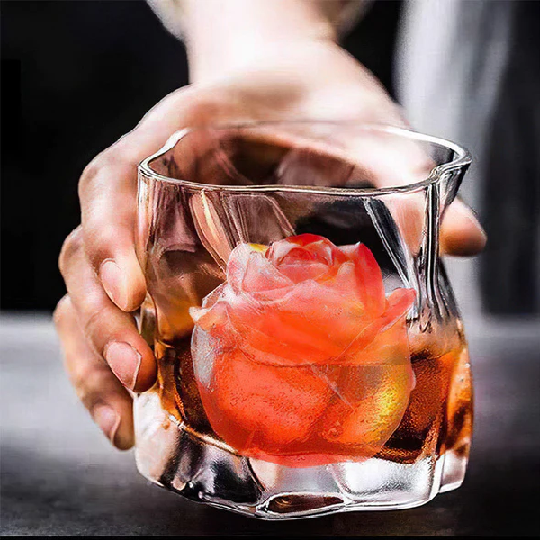 Rose 3D Ice Cube Tray for Stylish Drinks