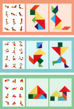 3D Tangram Puzzle - Kreativität und Lernen vereint