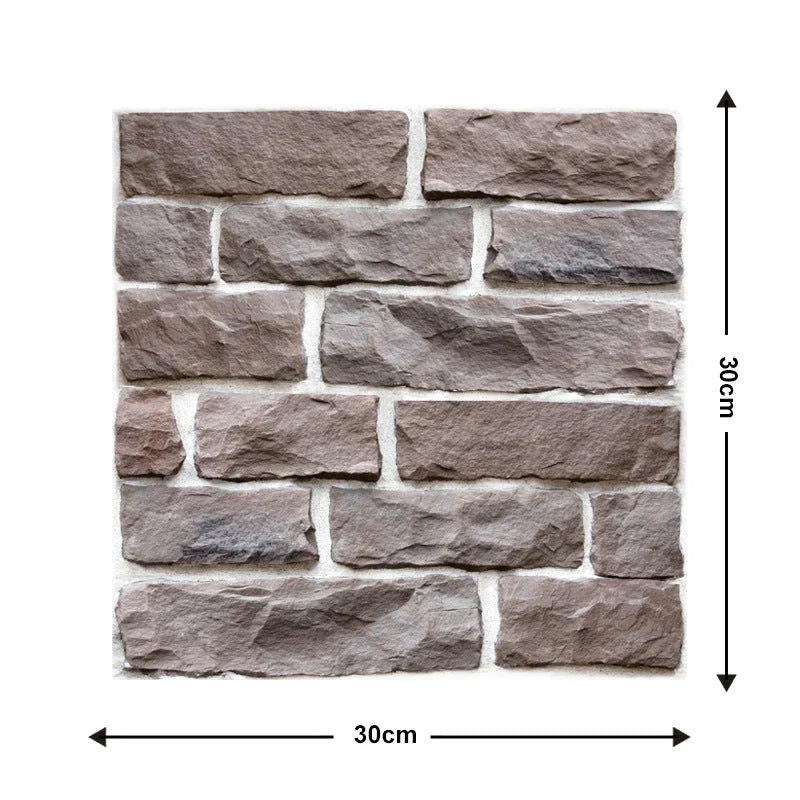3D Wandfliesen zum einfachen Anbringen und Entfernen