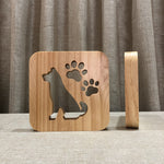 3D Tierlampe aus Holz – Ein bezaubernder Begleiter