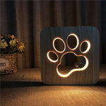 3D Tierlampe aus Holz – Ein bezaubernder Begleiter