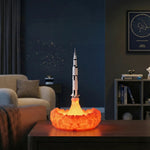 3D Rocket Night Light – LED Lamp with Soft Light for Creative Spaces