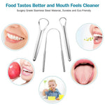 3-Piece Stainless Steel Tongue Cleaner Set | ZungenFrisch