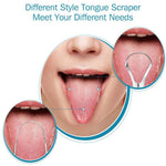 3-Piece Stainless Steel Tongue Cleaner Set | ZungenFrisch