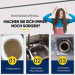Drain cleaner for clogged pipes