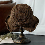 Protective wide-brimmed summer hat