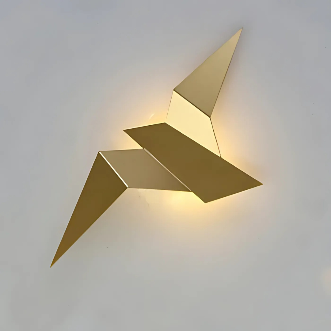 Origami Wall Lamp – Unique Japanese-Style Lighting for Living Rooms and Bedrooms