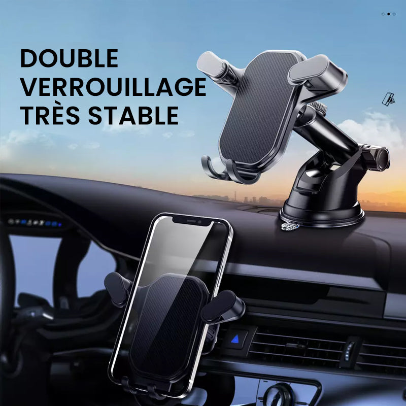 Robust Car Smartphone Holder with Hook | TechGrip