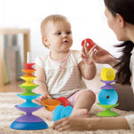 Diabolo Stacking Tower – Creative Toy for Stacking Fun
