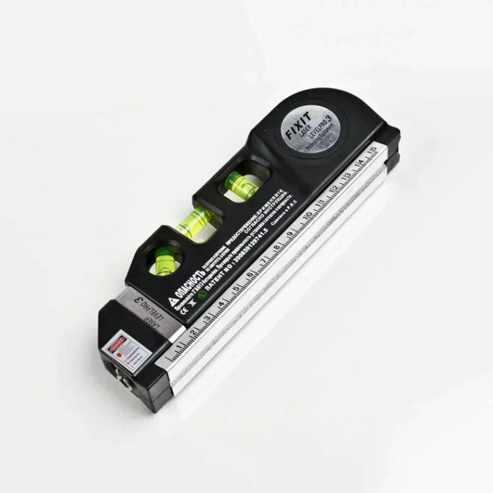 4-in-1 Laser Level with Measuring Tape Tool