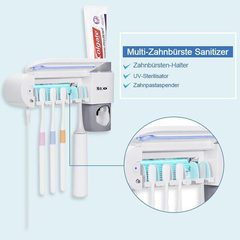 Zahnbürstenhalter mit Desinfektionsfunktion – 2-in-1