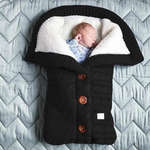 Lined Baby Sleeping Bag with Hood – Soft Knitted Fabric