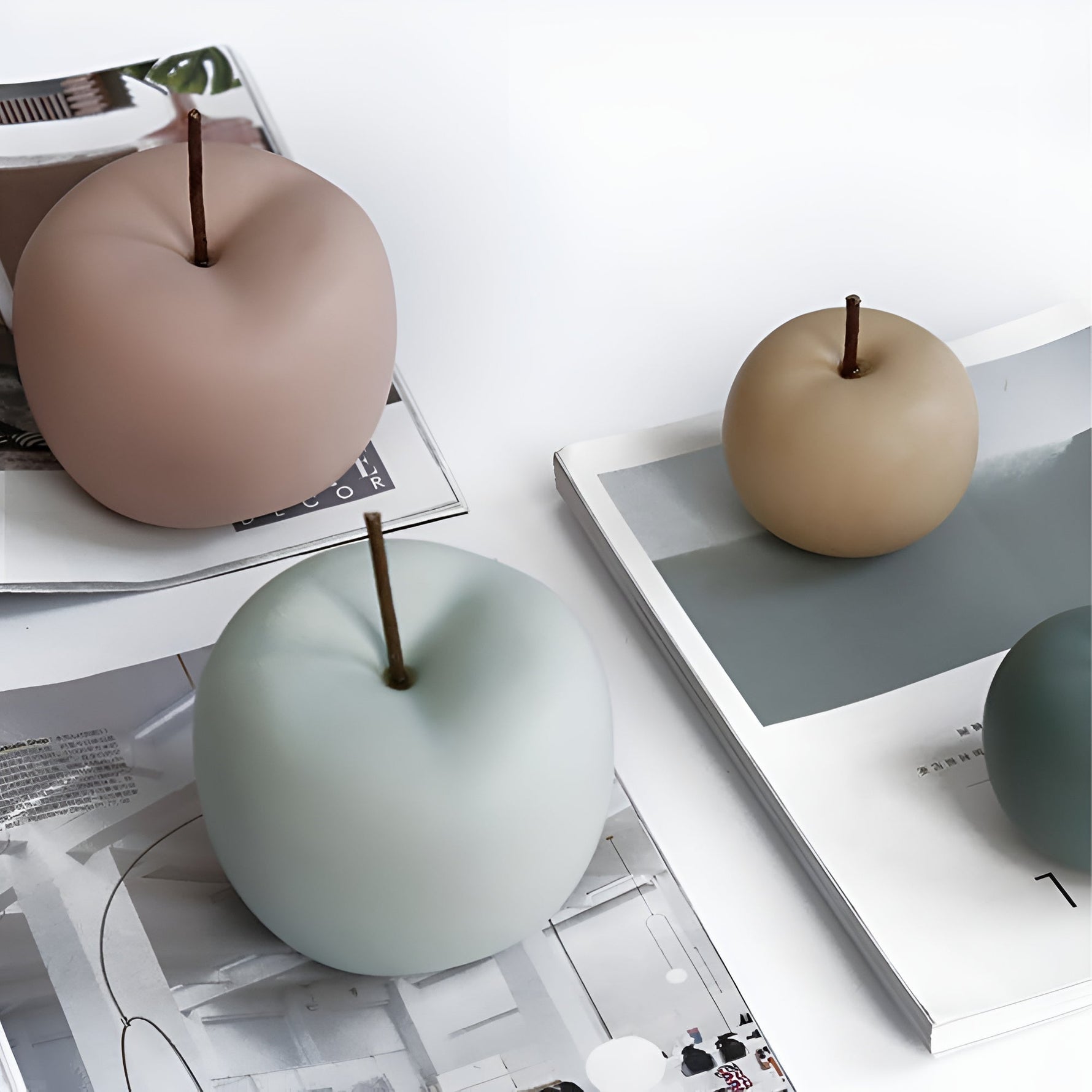 Moderne Apfel-Skulptur | ArtistryHome